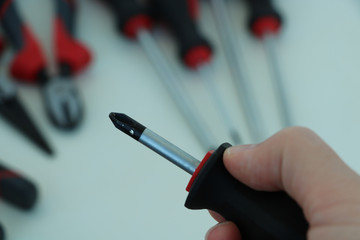 Reparaturwerkzeuge und Werkstatt