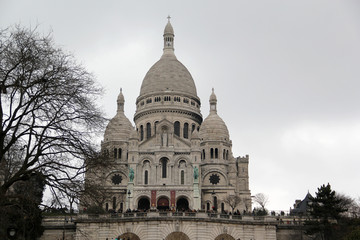Basílica del Sagrado Corazón en París Francia