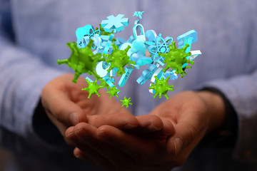 epidemic coronavirus 2019-nCoV, Novel Coronavirus Alert outbreak . Virus Covid 19-NCP. Spread of...