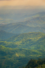 Amazing perfact landscap nature mountain and suset