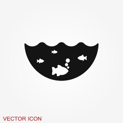 Pond icon illustration isolated vector sign symbol