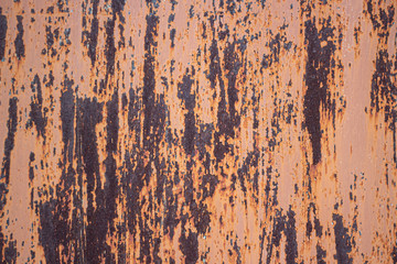 Rusty texture. Old metal.