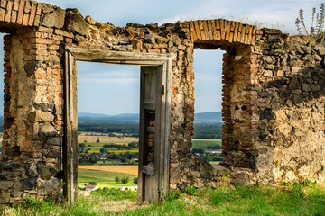 Ruin of old house,Hungary
