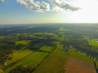 farmland aerial
