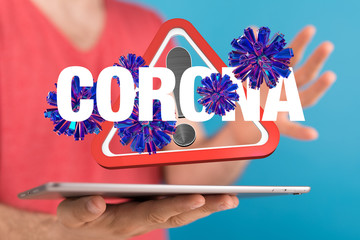 Coronavirus. Novel coronavirus, people  Concept of coronavirus quarantin.