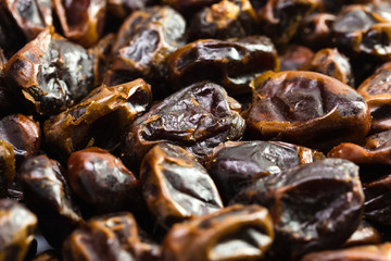 Dates fruit background. Dried date