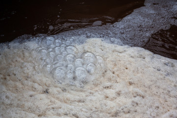 Active waste water bubbling