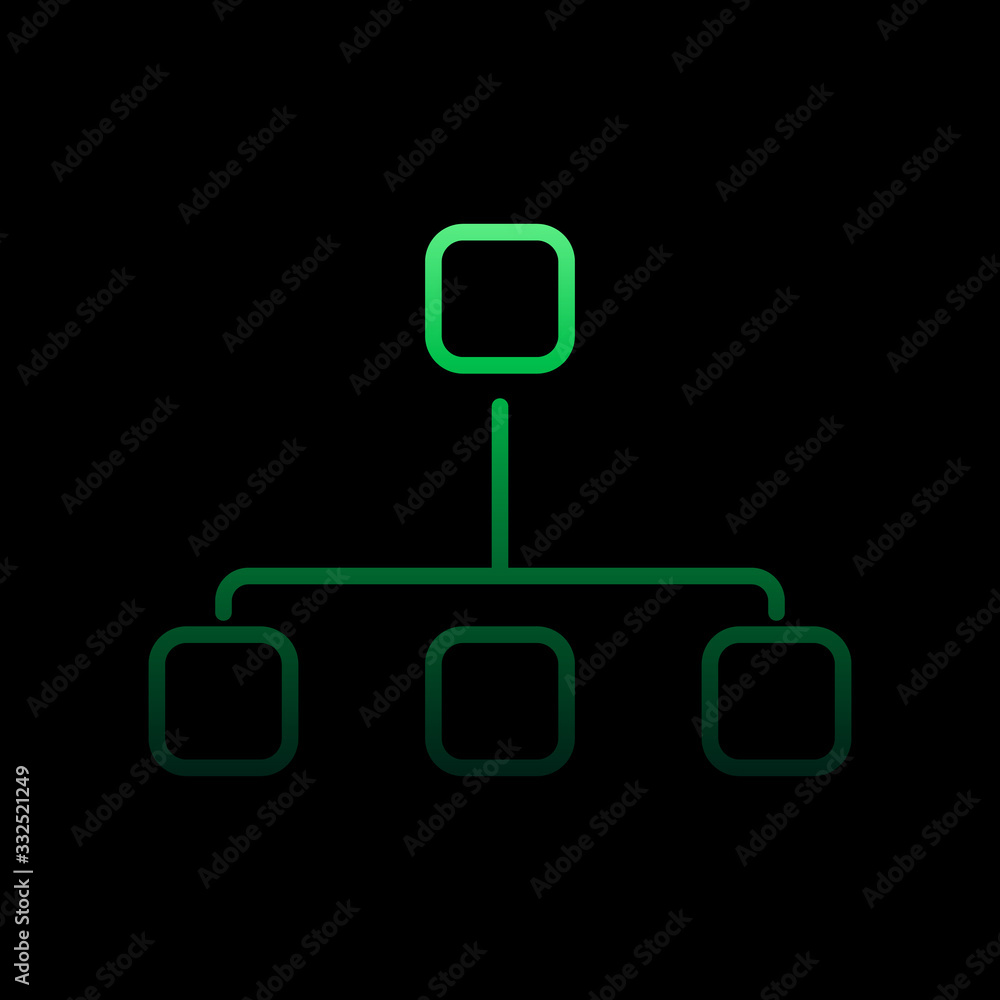 Poster communications nolan icon. simple thin line, outline vector of bank icons for ui and ux, website or 