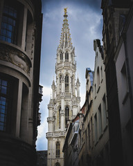 Obraz premium The Grand Place as seen from below