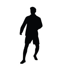 a man body silhouette vector