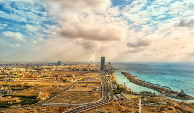 Ariel View Of Jeddah, KSA