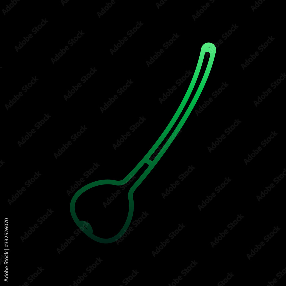 Aufkleber garlic nolan icon. simple thin line, outline vector of fruit icons for ui and ux, website or mobile 