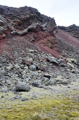 Textures and colors of Iceland.