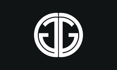 O , DG , GD , ODG letter logo design with creative modern typography. Abstract monogram logo.