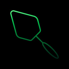 Dining paddle outline nolan icon. Simple thin line, outline vector of restaurant icons for ui and ux, website or mobile application