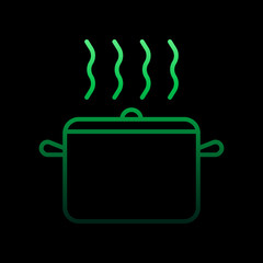 Pan outline nolan icon. Simple thin line, outline vector of restaurant icons for ui and ux, website or mobile application