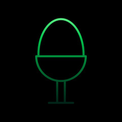 Egg outline nolan icon. Simple thin line, outline vector of restaurant icons for ui and ux, website or mobile application