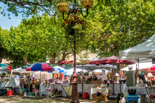 Markttag in Bédoin in der Provence