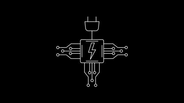 Technology Line Icons