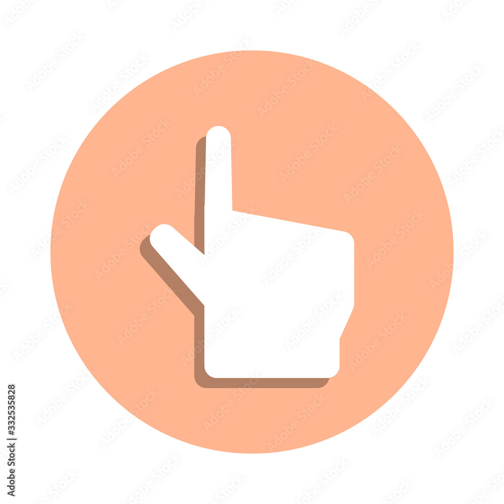 Poster selection tool badge icon. simple glyph, flat vector of web icons for ui and ux, website or mobile a