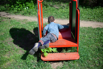 Child at the playground.