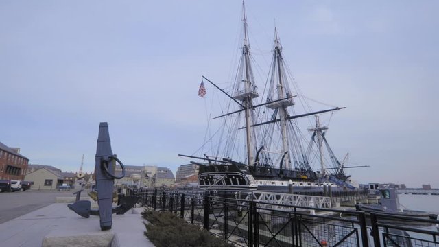 USS Constitution in Boston