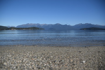 Crystal Clear Lake in New Zealand