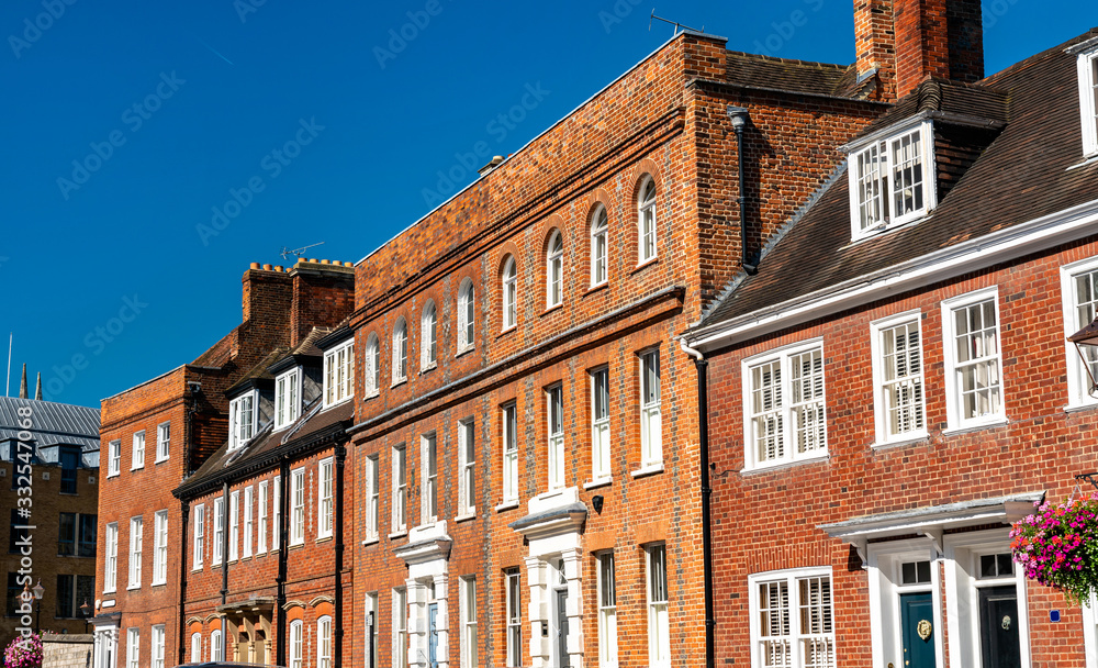 Poster Brick house in Windsor - Berkshire, England, United Kingdom