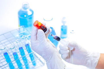 scientist in laboratory