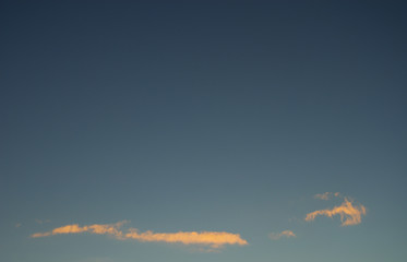 夕暮れ　空　素材