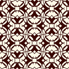 Floral mosaic tile ornament. Ethnic, tribal background. Ornamental seamless surface pattern. Repeated abstract flowers