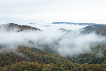 panoramic view of mountains