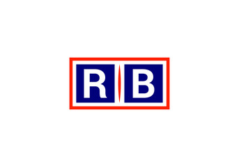 R B, RB Initial Letter Logo design vector template, Graphic Alphabet Symbol for Corporate Business Identity