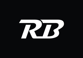 R B, RB Initial Letter Logo design vector template, Graphic Alphabet Symbol for Corporate Business Identity