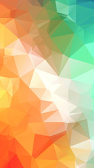Abstract Color Polygon Background Design, Abstract Geometric Origami Style With Gradient