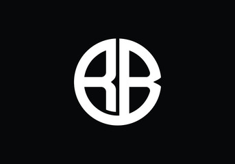 R B, RB Initial Letter Logo design vector template, Graphic Alphabet Symbol for Corporate Business Identity