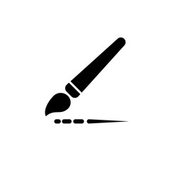 Vector illustration, paintbrush icon design