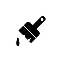 Vector illustration, paintbrush icon design