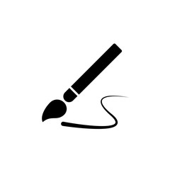 Vector illustration, paintbrush icon design