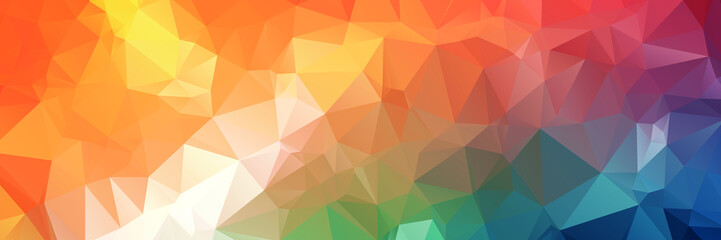 Obraz premium Abstract Color Polygon Background Design, Abstract Geometric Origami Style With Gradient