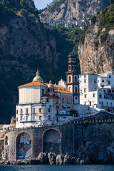Almafi Coast Italy summer vacation on the Mediterranean sea