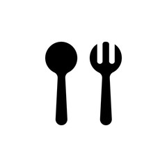 Vector illustration, spoon icon design