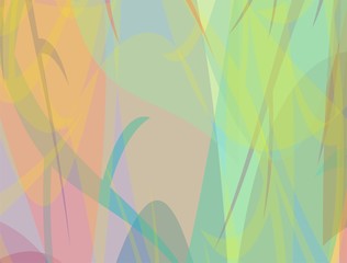 Beautiful of Colorful Art, Abstract Modern Shape. Image for Background or Wallpaper