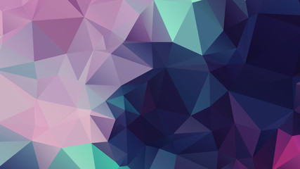 Abstract Color Polygon Background Design, Abstract Geometric Origami Style With Gradient