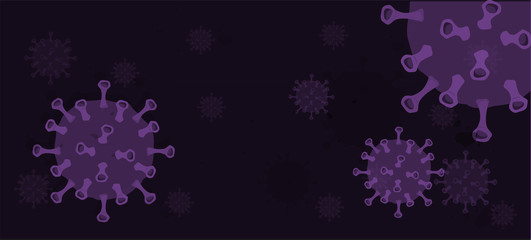 coronavirus concept illustration. covid 19 vector background.