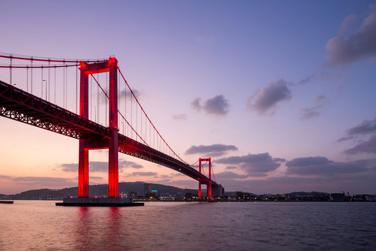 若戸大橋夜景 Stock Photos And Royalty Free Images Vectors And Illustrations Adobe Stock