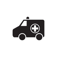 ambulance icon , hospital car icon