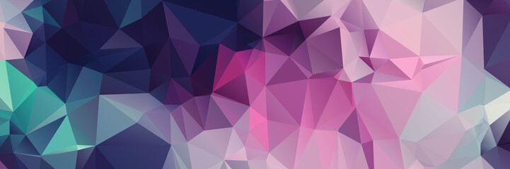 Obraz premium Abstract Color Polygon Background Design, Abstract Geometric Origami Style With Gradient