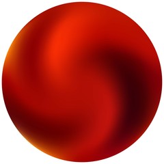 Abstract colorful round background.