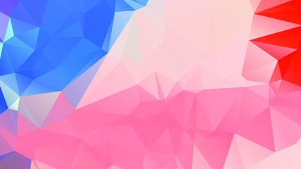Abstract Color Polygon Background Design, Abstract Geometric Origami Style With Gradient